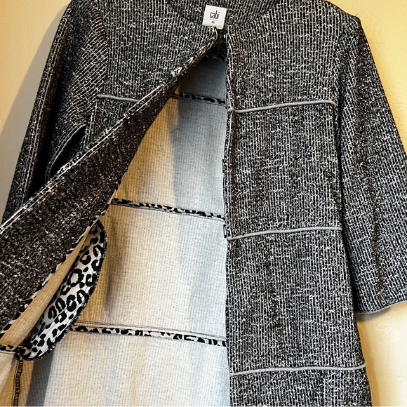 Black and White Sweater/Blazer - Picture 3 of 5